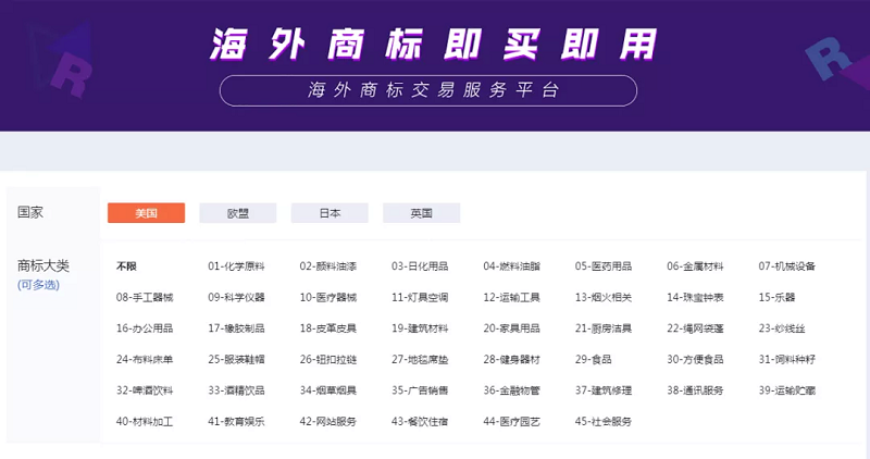 商标交易平台