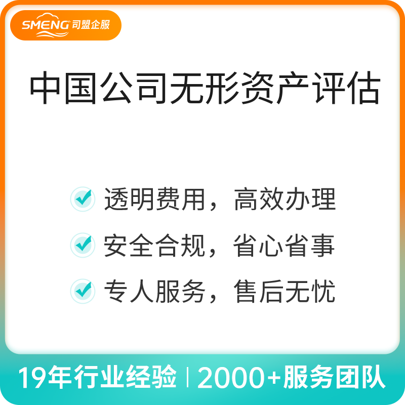 中国公司无形资产评估（商标）