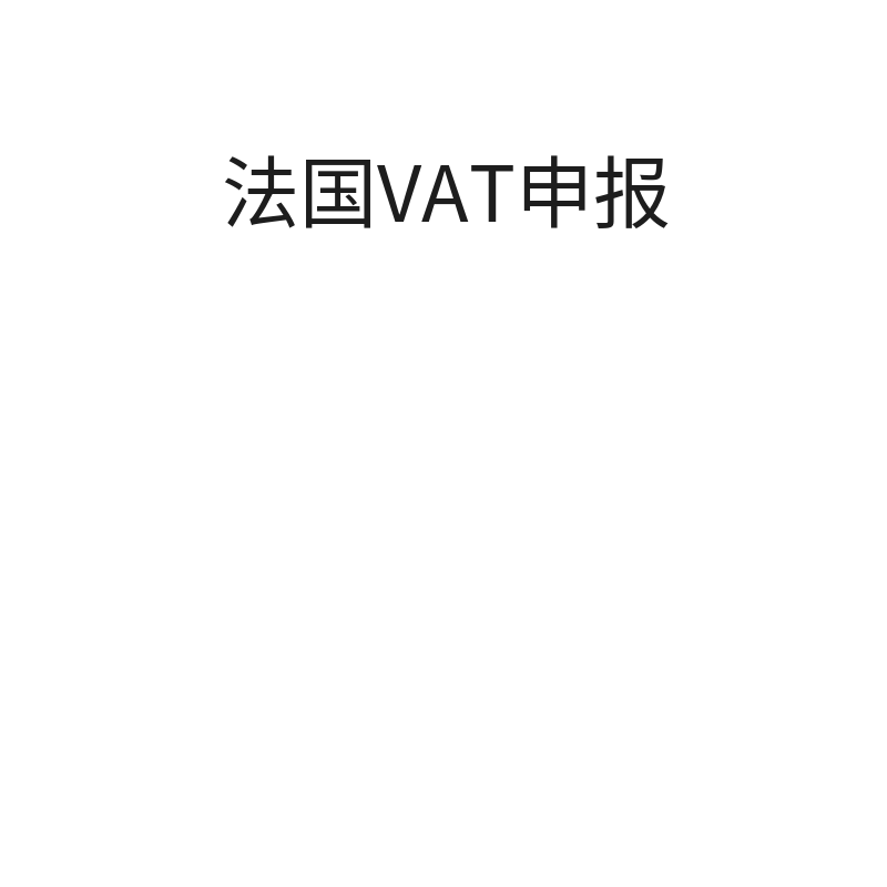 法国VAT申报（法国VAT补申报/1个季度）