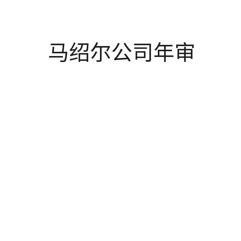 马绍尔公司年审（注册资本金5万美元以内）