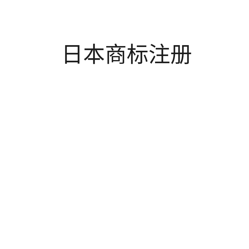 日本商标注册（第一个类别/5年期）