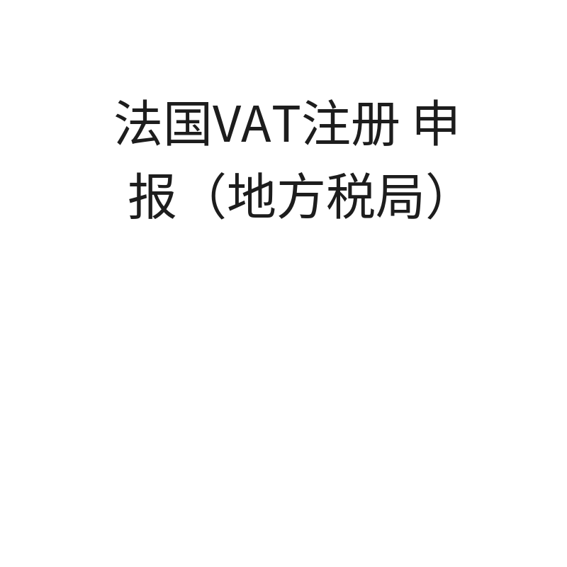 法国VAT注册+申报（大陆公司 / 香港公司）