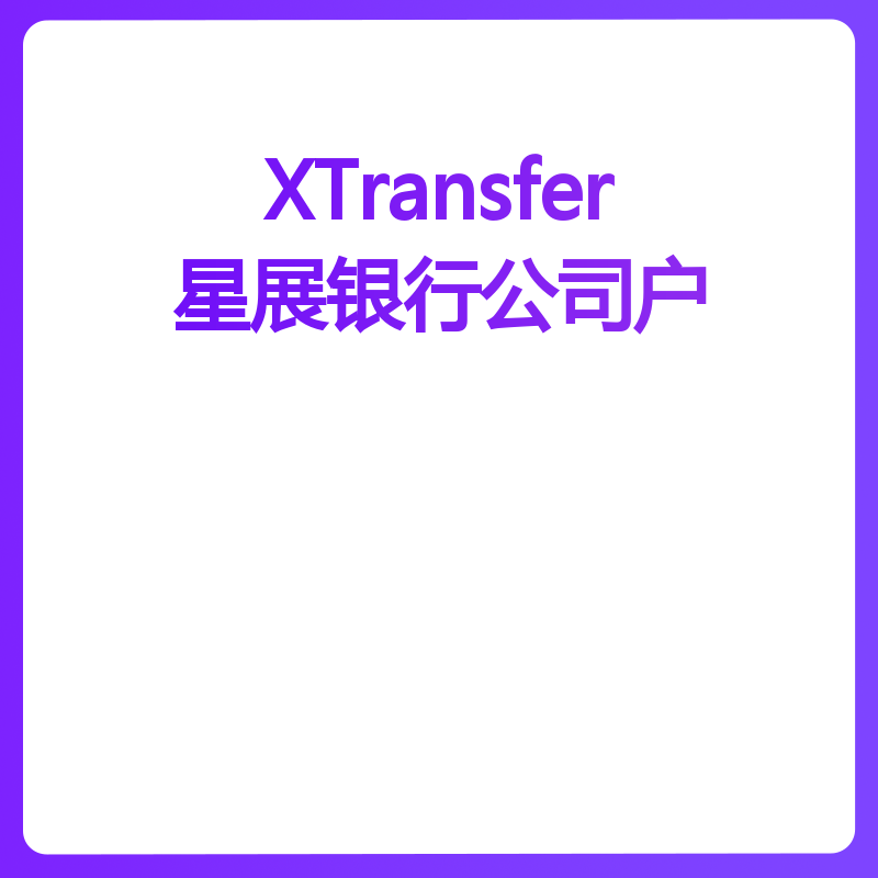 XTransfer星展银行公司户（默认）