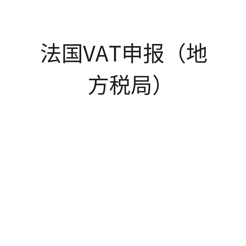 法国VAT转代理+申报（转代理申报）