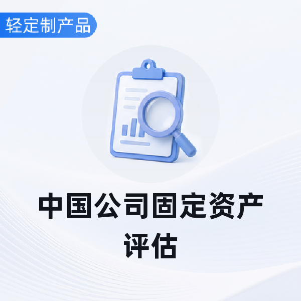 中国公司固定资产评估