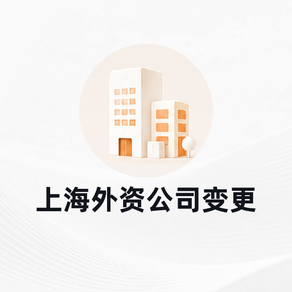 上海外资公司变更