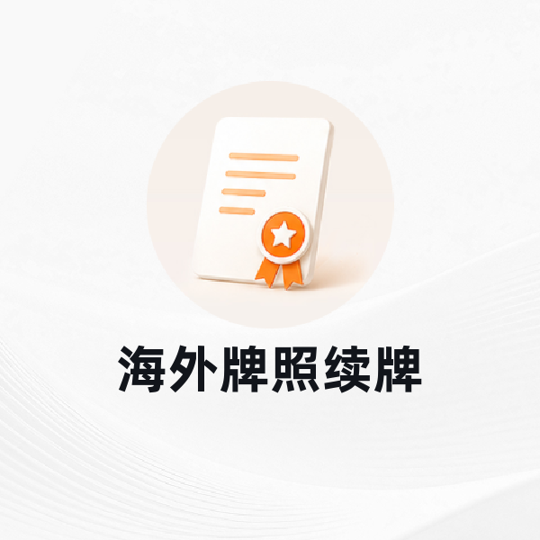 海外牌照续牌
