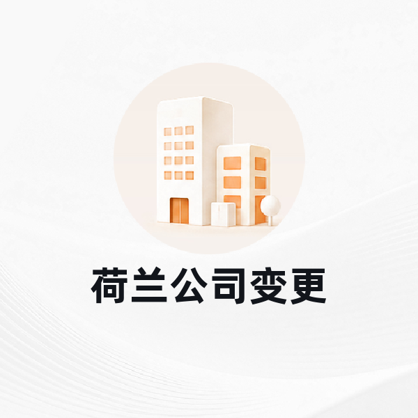 荷兰公司变更
