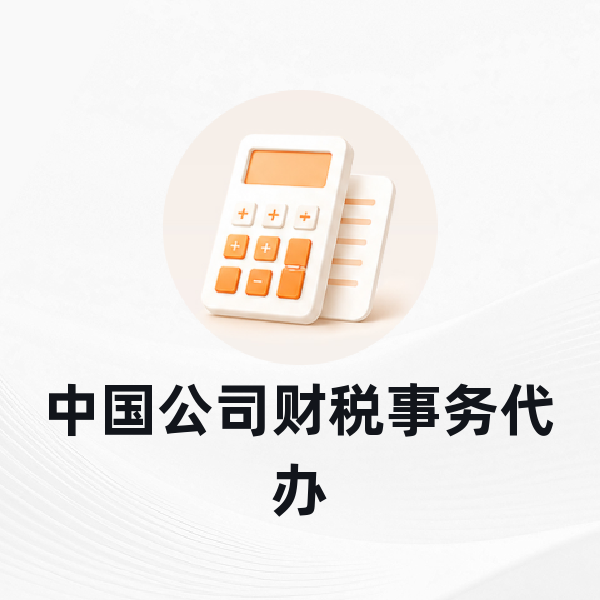 中国公司财税事务代办