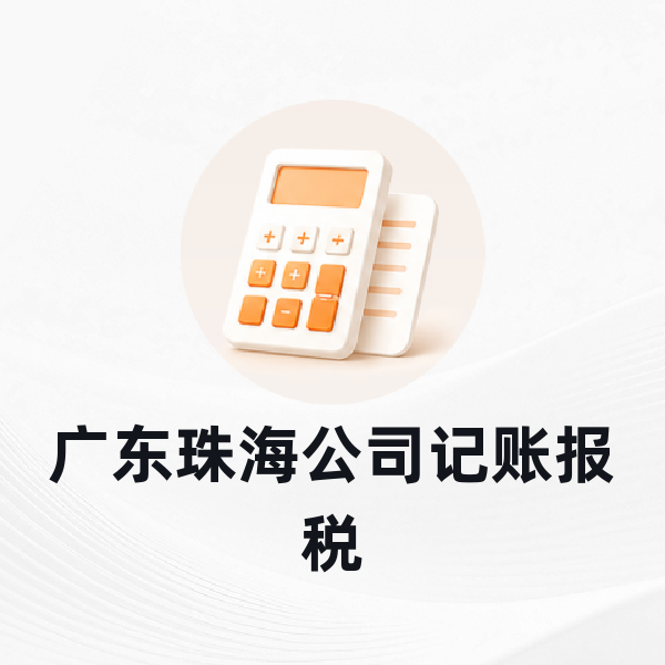 广东珠海公司记账报税