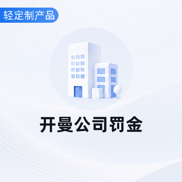 开曼公司罚金