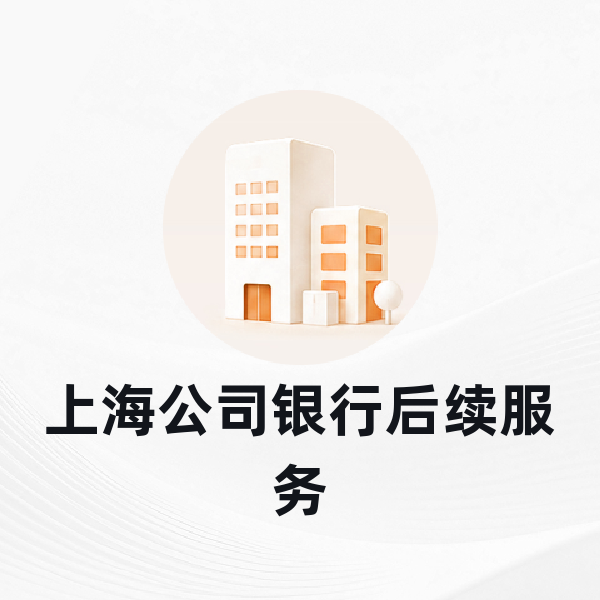 上海公司银行后续服务