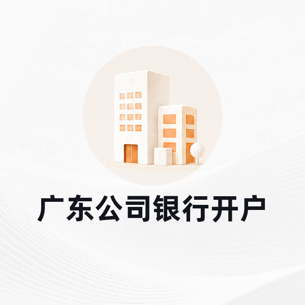 广东公司银行开户
