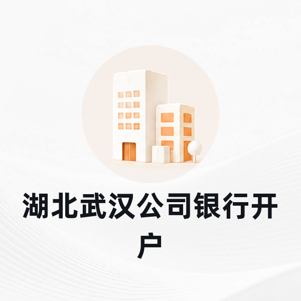 湖北武汉公司银行开户
