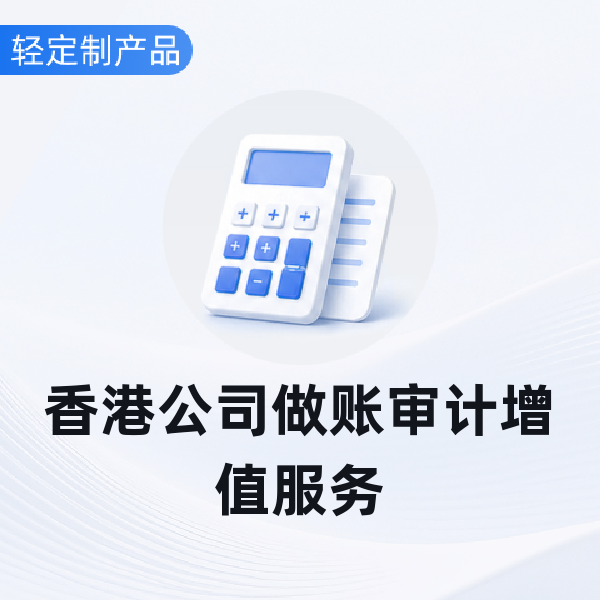 香港公司做账审计增值服务