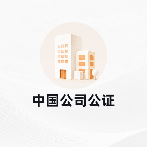 中国公司公证