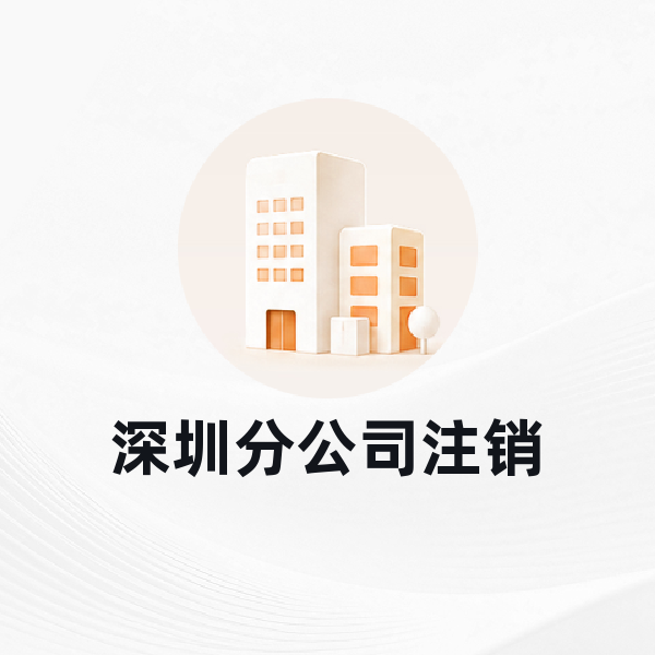 深圳分公司注销