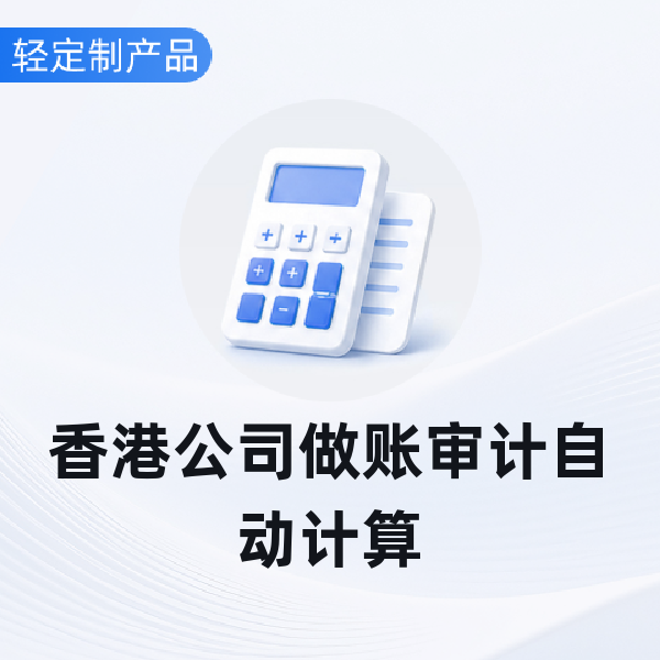香港公司做账审计自动计算