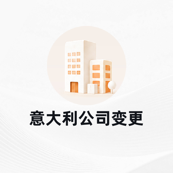 意大利公司变更