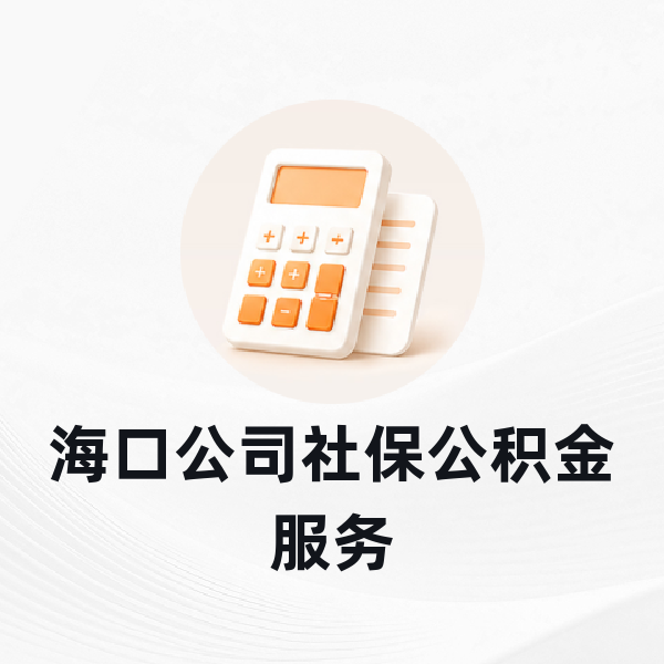 海口公司社保公积金服务