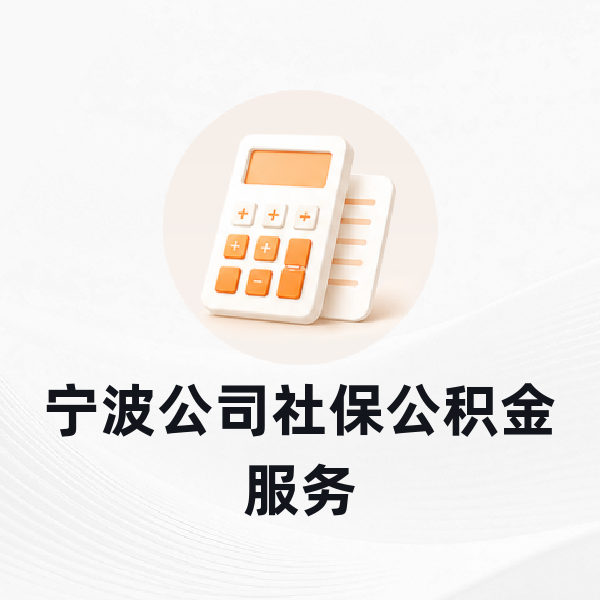 宁波公司社保公积金服务