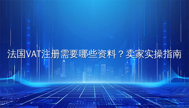 法国VAT注册需要哪些资料？卖家实操指南
