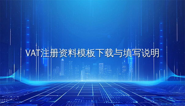 VAT注册资料模板下载与填写全攻略