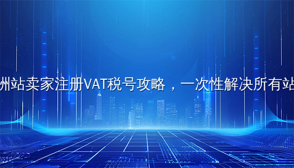 欧洲站卖家注册VAT税号攻略，一次性解决所有站点